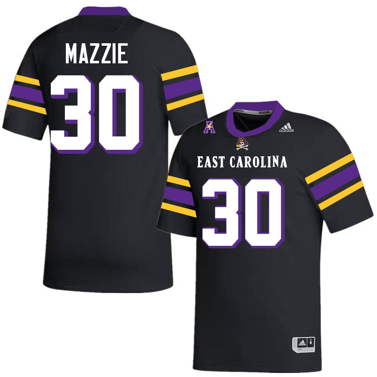 #30 Nick Mazzie ECU Jersey,East Carolina Pirates #30 Nick Mazzie Jersey Youth College-Black